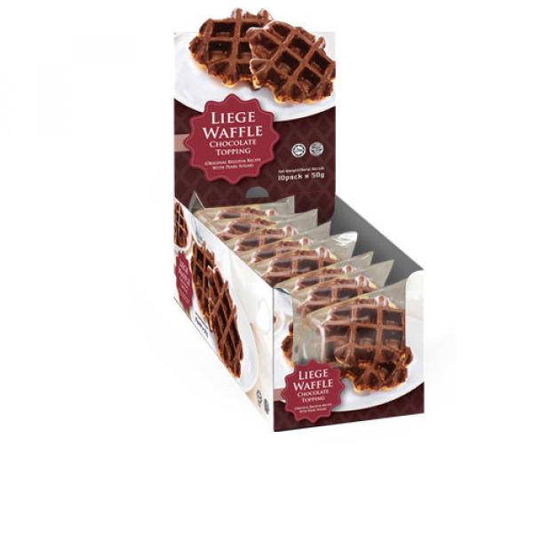 Chocolate Liege Waffle 